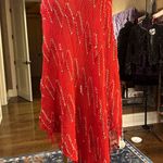 Red and Gold Poncho Photo 0