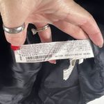 ZARA  Basic XS Coat Wool Blend Scrunched Funnel Neck Black Single Breasted Heavy Photo 5