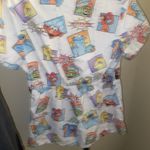 Sesame Street  Scrub Top size small Photo 2