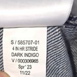 Gap  Shorts Womens 0R 25 (29x4) Blue High Rise Stride Short Dark Wash Denim Photo 5