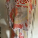 secret treasures  Women's Tie-Dye Pajama Set Photo 2