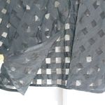 Hanita sheer cotton nylon single keyhole tops
#D3 Black Photo 4