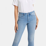 NYDJ Women's Ami Skinny Jeans Long Light Wash Size 12X32 EUC Photo 0