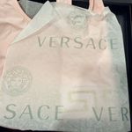 Versace  Grecca border scoop Pink and Gold Women's bralette size 5 Authentic Photo 6