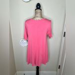 LuLaRoe NTM:  Prefect Tee Discontinued Swing Top in Vibrant Coral Side Small Photo 8
