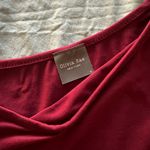 One Shoulder Top Red Photo 1