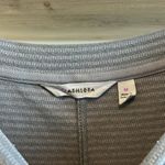 Athleta  Carmella Thumbhole Sleeve Striped Knit Dress, M Photo 4