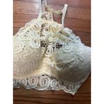 Victoria’s Secret PINK Yellow Racerback Lace Push Photo 2