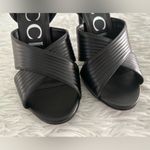 Gucci Authentic Black Leather Betsey Ankle Strap Heels Shoes Sz 36 Photo 2