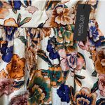 Rachel Zoe Women's Romantic Autumn Floral Tie Strap Maxi dress - S NWT Photo 7