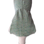 TAYLOR Green Boucle Stretch Drop Waist Ruffle Dress Size 8 Photo 11