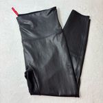 Spanx Shiny Black Leggings Size 3X Photo 0