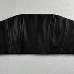 Alice + Olivia Women’s  100% Lamb Leather Sleeveless Top Sz 4 Photo 0