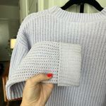 Bershka Chunky Knit Chenille Boxy Sweater in Lilac in Small Photo 6