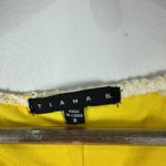 Tiana B Dress S Yellow Lace Overlay Mini Bodycon Retro Cottagecore Feminine Mod Photo 1