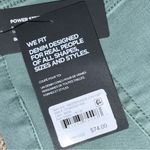 Silver Jeans Isbister High Rise Ankle Straight Jeans Womens 16Wx27 Sage Green Photo 12