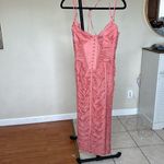 House Of CB House of‎ CB S D-DD Mariah rose ruched midi dress NWOT Photo 4