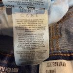 Kensie  Savannah High Rise Bootcut Ankle Jeans 8 Blue Raw Hem Y2K Softcore Chic Photo 8