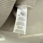 Calvin Klein Jeans  Ribbed Beige Short Sleeve Top Photo 3