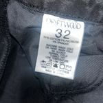 Driftwood  Audrey Toujours High Rise‎ Jeans Dark Night Black 32 Photo 6