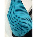 Torrid Brand New  Women's Size 1X 14-16 Black Blue Mesh Triangle Top Bra Photo 4