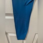 Athleta elation laser cut high rise 7/8 legging dark teal XS lightweight active Photo 11