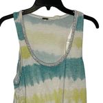 Miss Me Women Size Medium Muscle Tank Top Scoop Neck Relaxed Multicolor Striped Photo 1