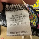 Maxi sleeveless boho black colorful slip dress Photo 3