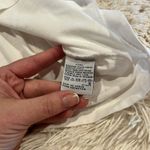 Ralph Lauren  Sport Top Womens Crew Neck Short Sleeve White With Baby Blue Pony L Photo 4