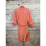 Victoria's Secret Women's  Robe One Size Peach and Pink Photo 5