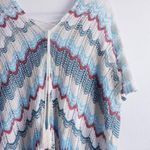 Anthropologie Chevron Crochet Bohemian Swimsuit Resort Coverup Mini Photo 5