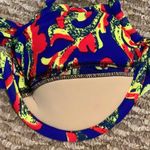 Brazilian Size 11/12 High Waist Bright Print Bikini Set Blue Size L Photo 4