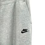 Nike Size 1X NWT Tie Waist Sweatpants Gray Standard Fit Leg Pocket Zipper Gym Photo 3