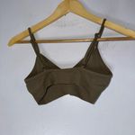 SKIMS  Green Seamless V‎ Bra Size Small Photo 1