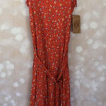 Mason & Belle  Red Floral Dress  Photo 0