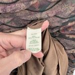 Chelsea and Violet Ruffle Slip Dark Romantic Dress Womens Small Brown Fall Floral Photo 7