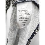 Talbots Women's Faux Wrap Dress V Neck Belt Python Snakeskin Size Medium Photo 3