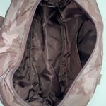 PINK - Victoria's Secret Victoria’s Secret “Pink” Camo Mini Duffle Bag Padded Lined Peppercorn‎ Brown Photo 2