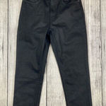 Everlane Womens High Waist Straight Ankle Jeans Crop Black Size 29 Photo 0