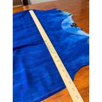 Jerry T Women's Blue Tie Dye Pleated Sheer Swim Cover Up Size M Swimwear Blue Size M Photo 3