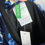 J.Crew NWT  Ruched One-Shoulder One-Piece Swimsuit Midnight-Blue Floral Size 24 Photo 5