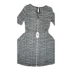 H&M  Divided Marled Gray Knit Skate Dress 6 Casual‎ Business Above The Knee Photo 7