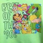 Nickelodeon Women’s “BEST OF THE ‘90s” Cartoon Hey Arnold Rugrats Cat Dog Hoodie Photo 1