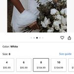 Lace Mermaid Wedding Dress White Size 8 Photo 7