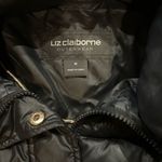 Liz Claiborne women’s water resistant long puffer jacket black size medium Photo 6