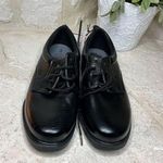 Wonder Nation  black laced up oxfords sz 2 Photo 1
