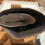 NIB Bianco Suede Western Booties Camel Brown Women 38 US 7.5 Cowboy Boots Winter Photo 6