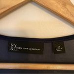 New York & Co. Navy blue lace tank top medium Photo 1