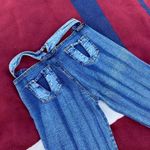 Atmosphere Vintage y2k Jeans light medium wash denim cut out hips flare capris
n Photo 3