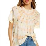 Wildfox  One of a Kind Cirtus Tie Dye Orange & Cream Tee Size XS Photo 0